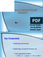 Listening to Customers through Effective Service Research