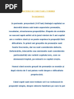 EXERCIŢIILE DE CORECTARE A VORBIRII