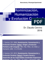 2- Hominización, Humanización
