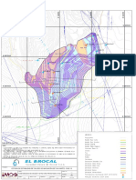 Plano Geológico de Litología y Estructuras Proyectadas al Tajo