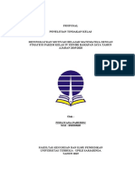 Proposal PTK Peningkatan Motivasi Belajar Matematika Kelas 4 Dengan Metode Pakem Revisi