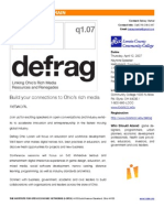 Defrag Flyer