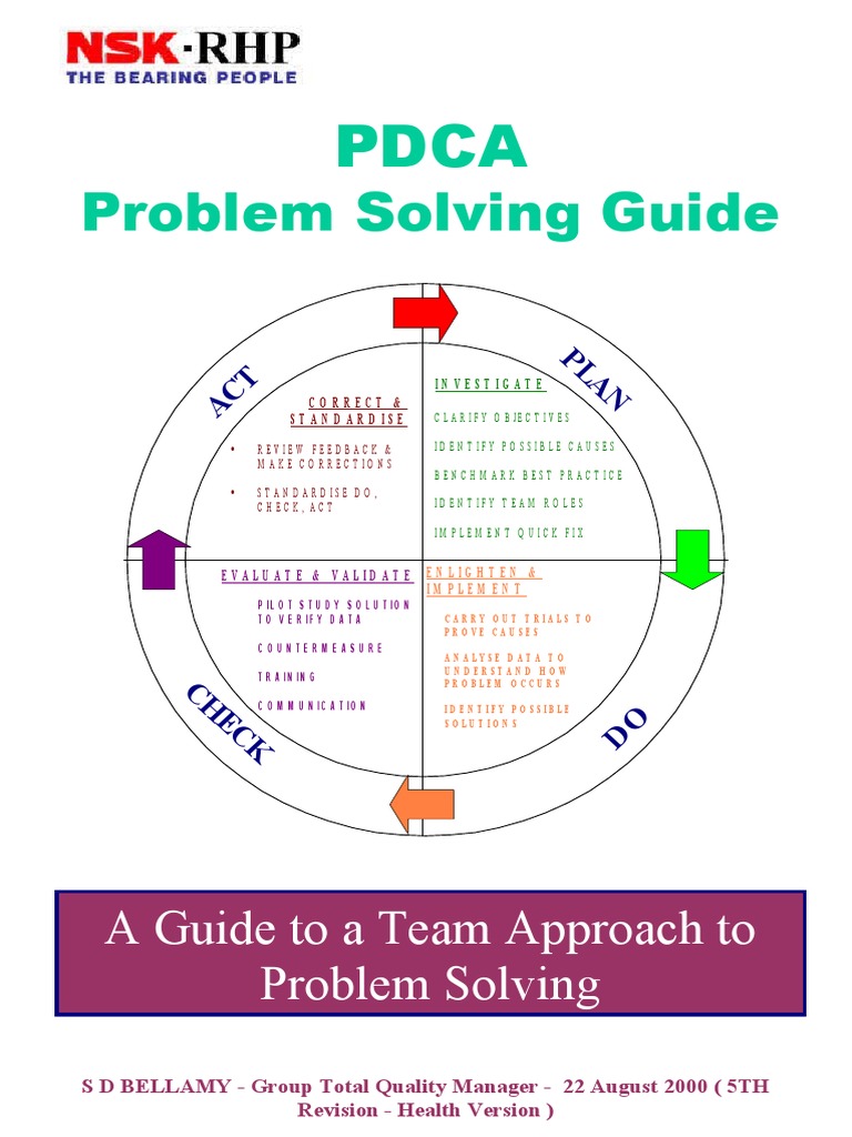 A Guide To A Team Approach To Problem Solving | PDF | Innovation ...