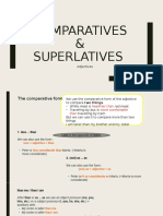 Comparative & Superlative Adj.