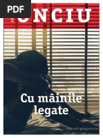 Adrian Onciu Cu Mâinile Legate | PDF
