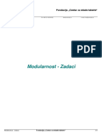 Modularnost - Zadaci PDF