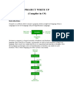 Project Write Up (Compiler in C#)