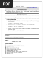 Siddhant Shukla R185017 Resume