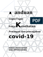 PANDUAN tugas dan peran pokja kesehatan covid-19