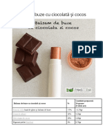Balsam de Buze Cu Ciocolata Si Cocos