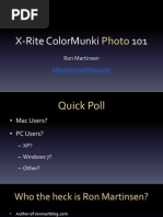 Download RonMartBlogcom ColorMunki Photo 101 by ronmart SN45468262 doc pdf