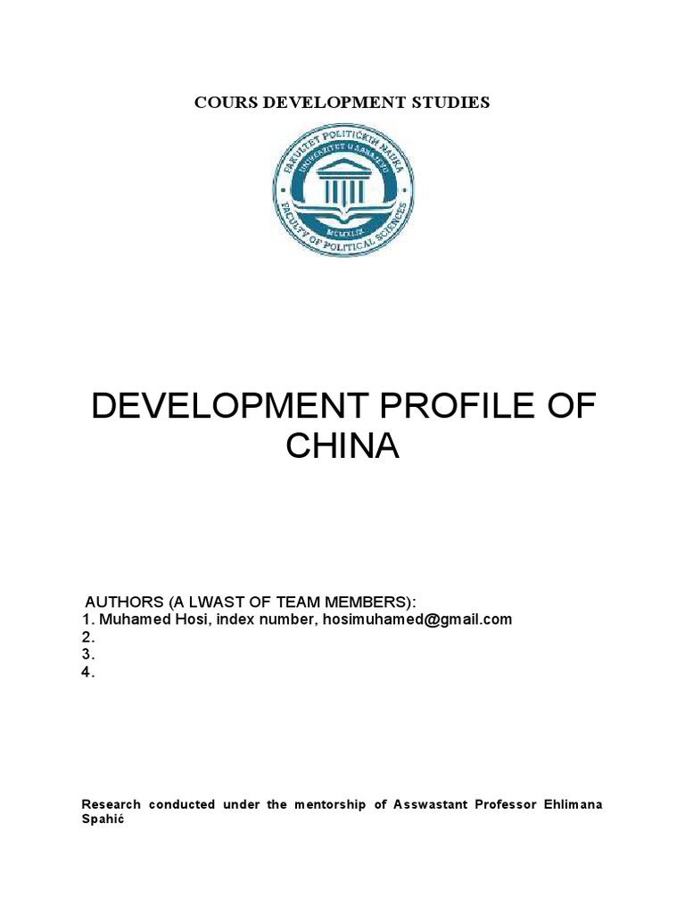 China's Entrepreneurial Profile | PDF | Entrepreneurship | Economic Growth