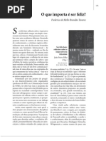 O que importa é ser feliz?
