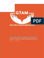 Coronavirus Disease (Covid-19) : Summary of Guidance For Nutrition in Emergencies Practitioners