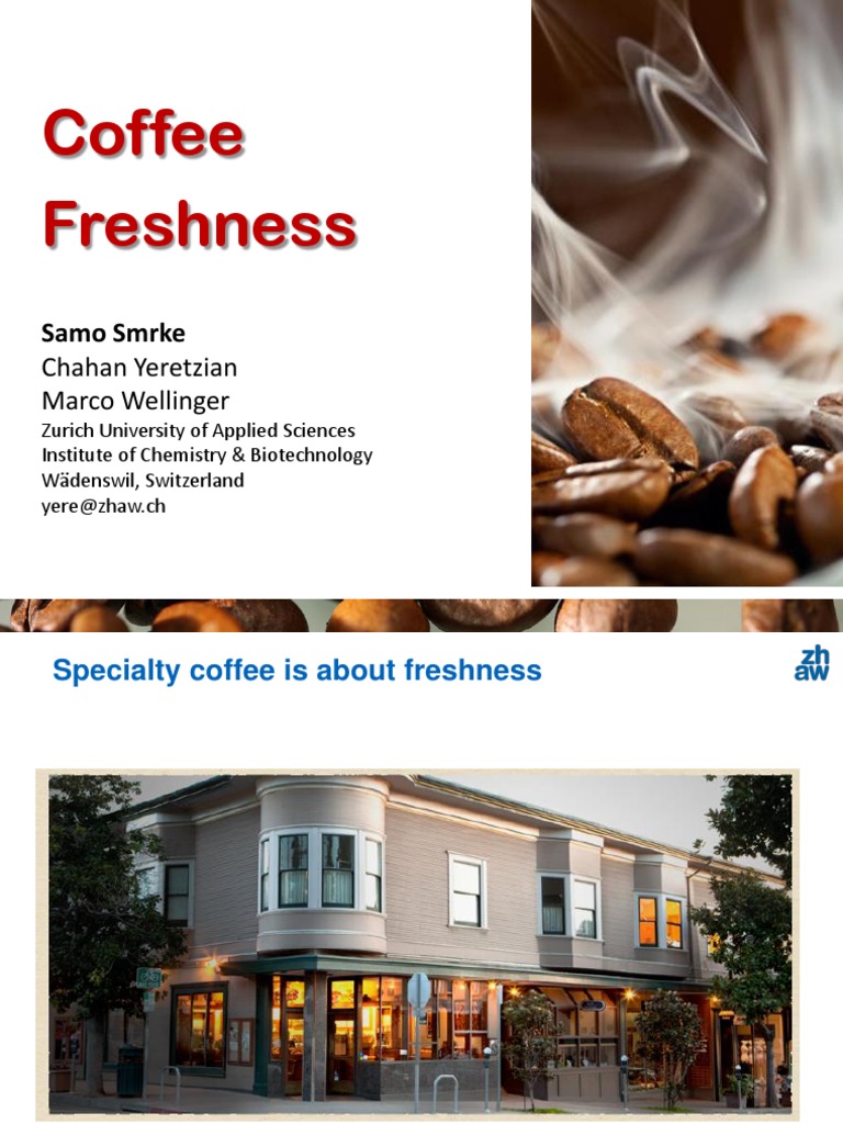 Freshness Coffee PDF Coffee Domesticated Plants