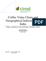 Coffee Value Chain and Geographical Indications in India