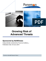 Net Witness Growing Risk Adv Threats Ponemon 070610