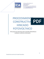 PROCEDIMIENTO CONSTRUCTIVO HINCADO - PDF Descargar Libre