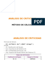 5. Metodología Cálculo Criticidad