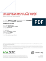 ce certificate - non-surgical-management-of-periodontal-diseases-the-mainstay-of-dental-therapy - adacerp