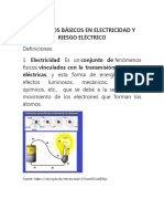 Conceptos Básicos en Electricidad y Riesgo Eléctrico