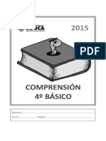 Cuadernillo Comprensión - I Semestre - 4 Básico