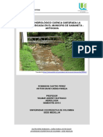 Analisis Hidrologico La Doctora PDF