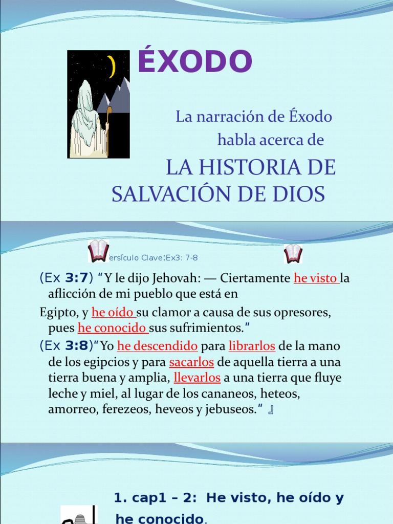 Administracion de La Salvacion | PDF | Libro del éxodo | Moisés