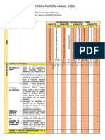 PROGRAMACIÓN ANUAL 2020 CON DESEMPEÑOS