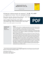 Utilidad de la determinación de troponina T, CK-MB, NT-proBNP y mioglobina en humor vítreo en autopsias forenses