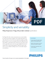 Simplicity and Versatility: Philips Respironics Trilogy 202 Portable Ventilator Specifications