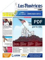 DIARIO LAS AMÉRICAS Edición Impresa Del Viernes 3 Al Jueves 9 de Abril de 2020