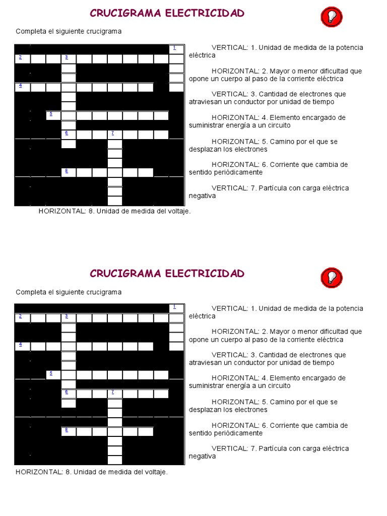 CRUCIGRAMA DE ELECTRICIDAD (1).docx Corriente eléctrica