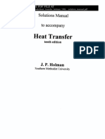 Heat Transfer Holman 10th Solution Manua PDF