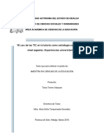 Uso de Las TICS en La Tutoria PDF