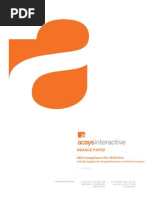Section 508 ADA Compliance for Websites