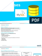 Databases with MySQL