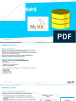 Databases With MySQL