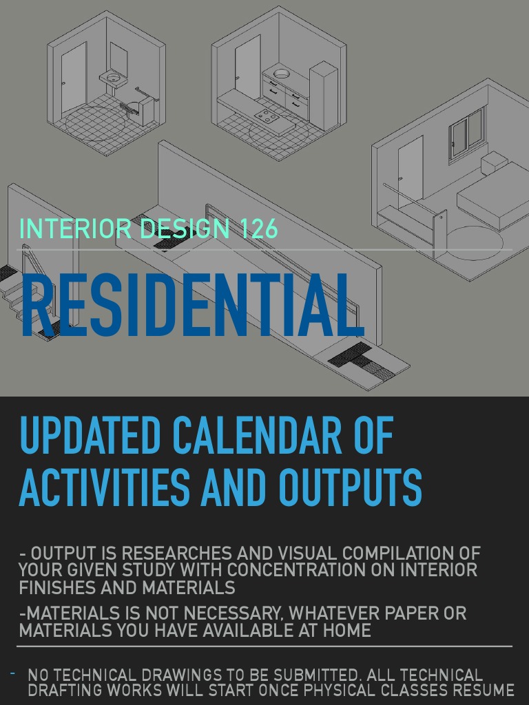 Residential Interior Design Activity Guide | PDF