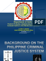 Department of Justice: Parole & Probation Administration Region VIII Samar Parole and Probation Office