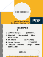 NANOEMULSI SEBAGAI SISTEM PENYAMPAIAN OBAT