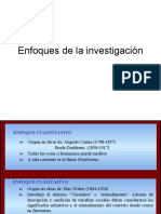 Enfoques de La Investigación