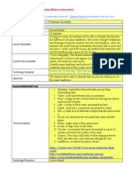 UH COE Lesson Plan Template (Direct Instruction) : Cards