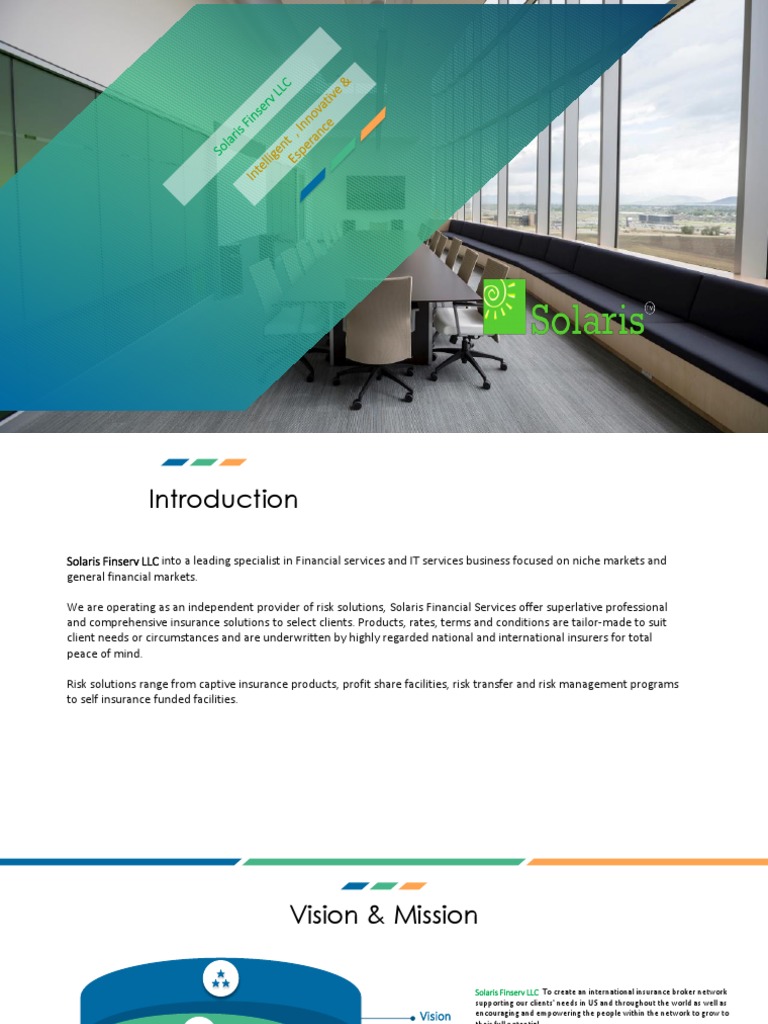 Solaris Finserv: Financial & IT Solutions | PDF | Insurance | Search ...