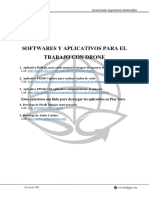 Softwares y Aplicativos para El Trabajo Con Drone PDF