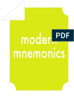 92259981 Modern Mnemonics