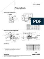 Product Data Sheet G Series Pneumatic Dimensions Data Imperial Bettis en 84262