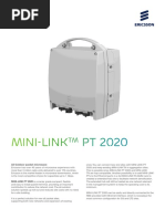 MINI-LINK PT 2020 Datasheet PDF