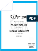 SIJIL AKPK