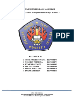 K.1 Makalah Strategi & Analisis MSDM